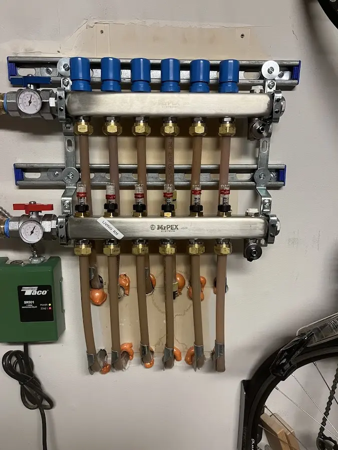 Plumber performing Leak Detection at a residential property in Gleneagle